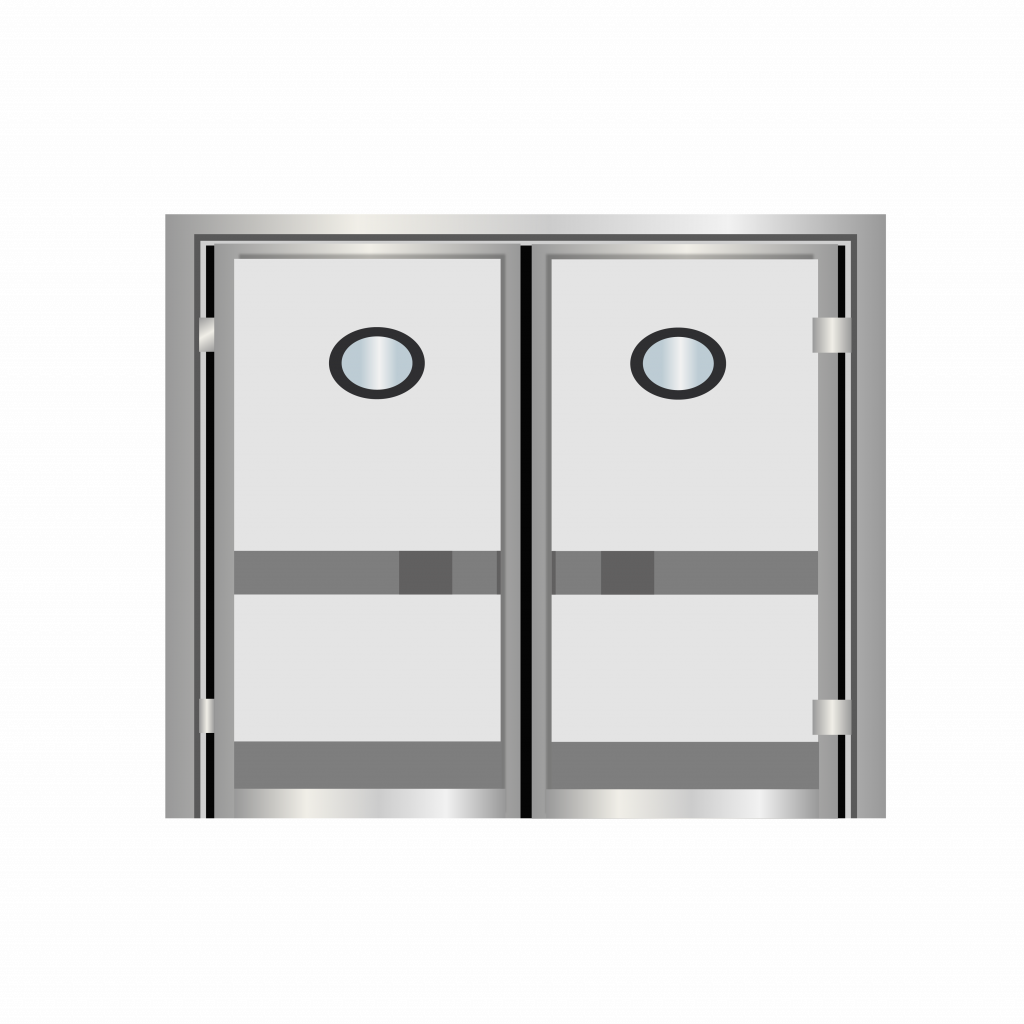 Çift Kanatlı Bar Kapı